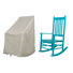 Chaise berçante d'extérieur avec housse de chaise berçante Emjay
