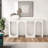 Canning 55" Wood Console Table with Cement Texture