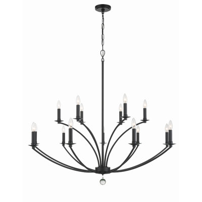 Lustre classique à 15 lumières West Sixth