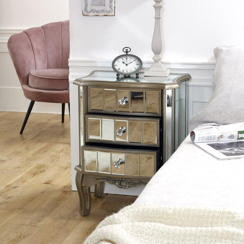 Grannis 48cm W Bedside Table