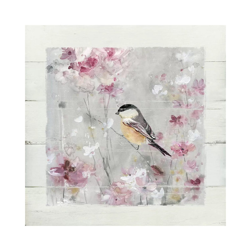 Sitting Pretty Shiplap II by Carol Robinson - Print on Canvas, Wrapped Canvas, 93.98 cm H x 93.98 cm W x 1.91 cm D