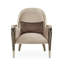  Chaise d'appoint en velours Villa Cherie - Porcini / noisette-502696924