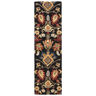 Hemsley Hand Tufted Wool Floral Rug