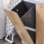 Wood Cabinet Laundry Hamper