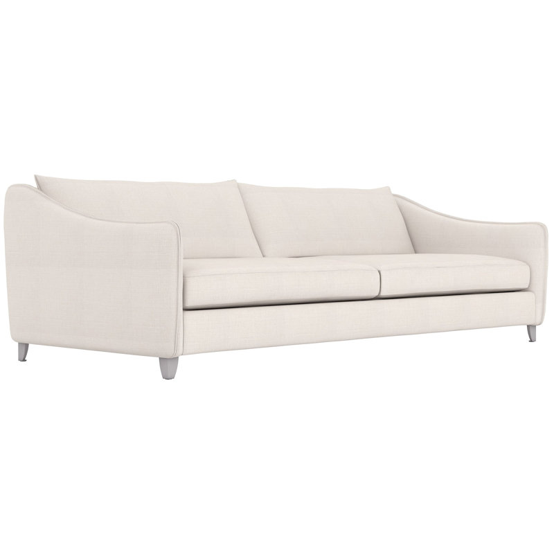 Monterey Patio Sofa with Cushions, White Linen 6016-000