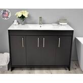 Latitude Run® Amrooti 24'' Single Bathroom Vanity Base Only | Wayfair