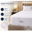 Hypoallergenic Waterproof Bed Bug Resistant Fitted Mattress Protector Mattress Protector Case Pack-388769549