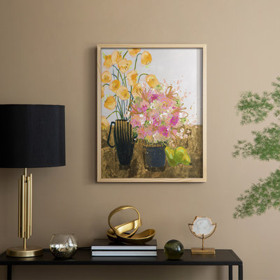 «Not So Still Life», reproduction encadrée - bois massif