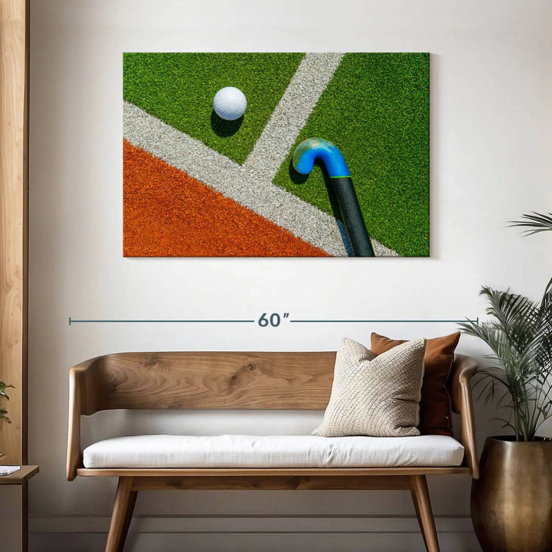 Field hockey stick ball Sireci, H 30 po x l 45 po