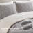 Luxury King Bedding Sets, Chenille Comforter, Cozy Modern Style