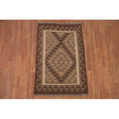 Tapis oriental géométrique Kilim 3 x 4
