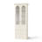 Alderman 92.5" H Bookcase With Glass Doors & 3 Drawers