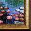 "Water Lilies" (rose), reproduction d'art sur toile-1200442790-1200444148