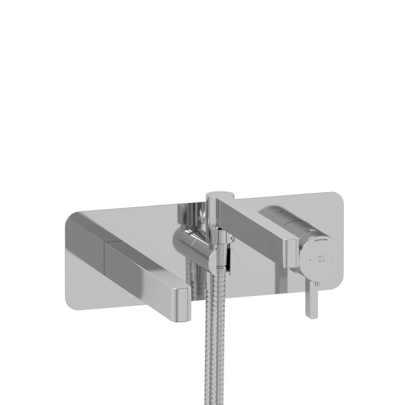 Robinet de baignoire mural Paradox, Chrome