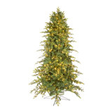 Douglas Lighted Artificial Fir Christmas Tree