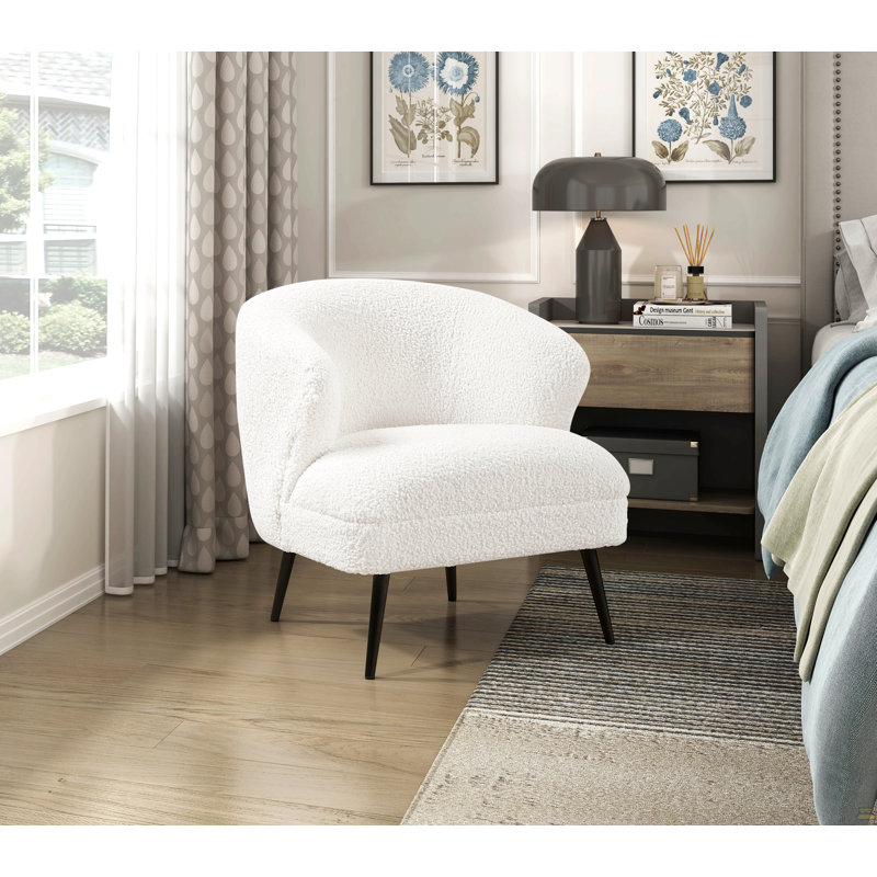 Fauteuil d'appoint 1pc Luxury Luxury Furniture, Beige
