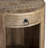 Solid Mango Brown Round Accent_End Table