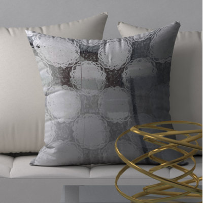 Abstract Reversible Throw Pillow