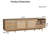 76.6" Boho TV Stand for TVs up to 85" — Real Rattan Dreams & Sun-Bleached Storage for Your Collected Life
