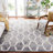 Dip Dye Hand Tufted Wool Geometric Rug-1476382963