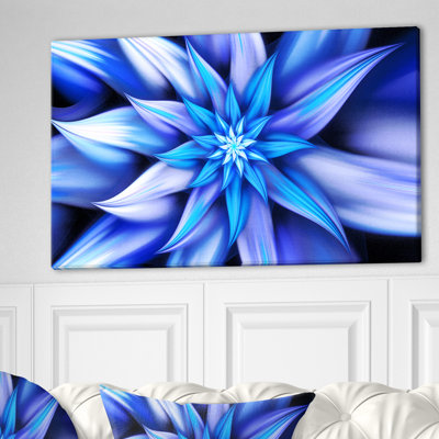 " Dancing Blue Flower Petals "