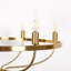 Lustre bougie rétro à 6 lumières Evanna-385915962