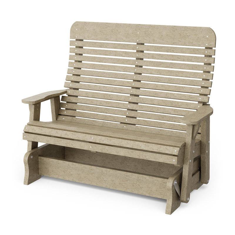 Fauteuil oscillant Signature, Bois patiné