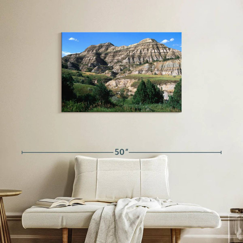 Alvord Badlands In South Dakota, 24" H x 36" W