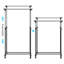 81.28cm Rolling Clothing Rack