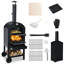 Dakota Fields Breasia Free Standing Wood Burning Pizza Oven