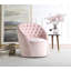 Fauteuil demi-tonneau pivotant en velours Alessio-551895570