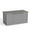 Coffre de rangement en bois massif 67 gallons
