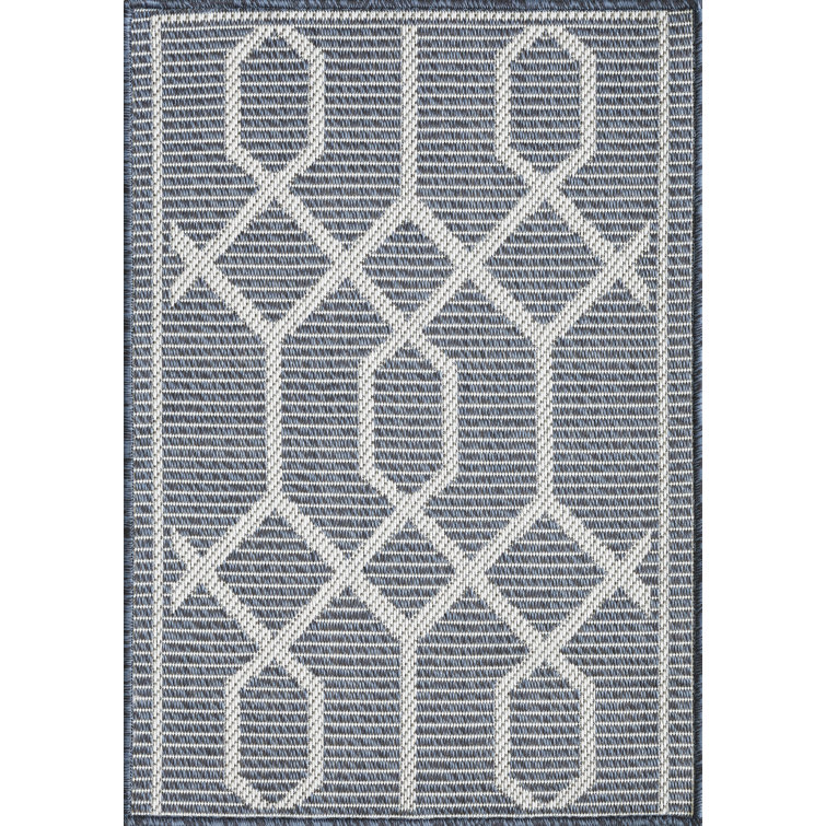 Tapis bleu Annie-Jane Chendler