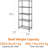 Cupertino 23.2'' W Steel Shelving Unit-283133623