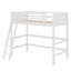 Lit mezzanine en bois avec échelle-1672596527
