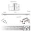 Ehrhardt Silver Curtain Track/Rail-395433198