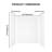 60"W 75/96"H Glue Up SMC Shower Wall Panel Surround, Cuttable Tub & Shower Wall Panel, Quick Install-108046025