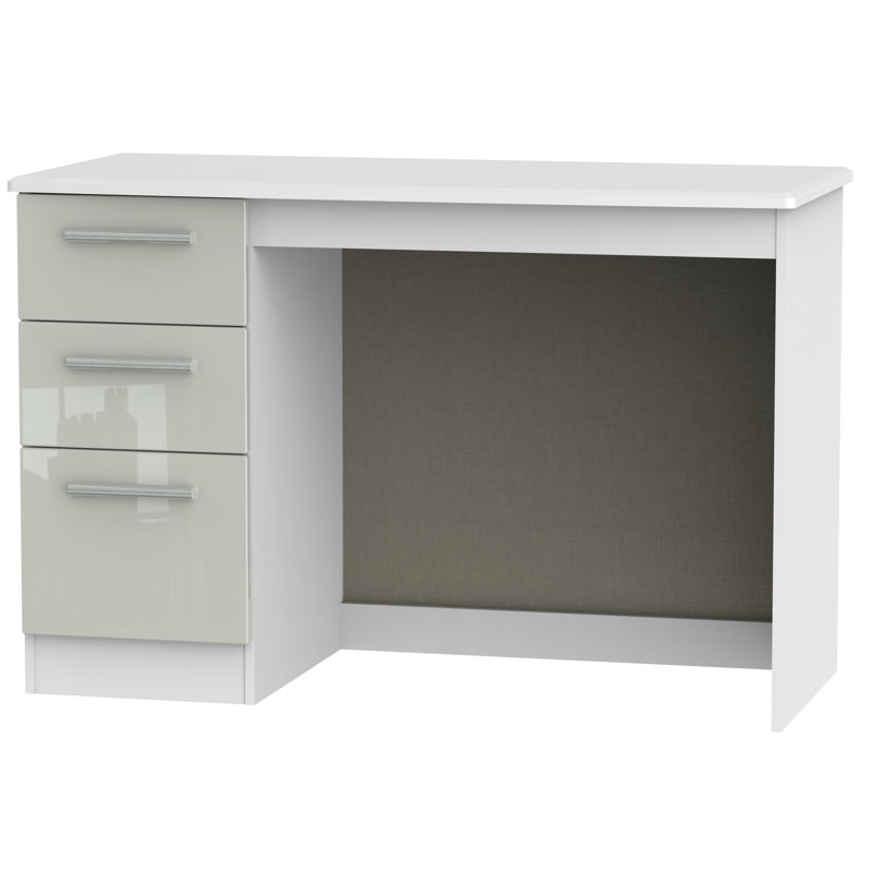 Fully Assembled Chesler Desk, Kaschmir/White