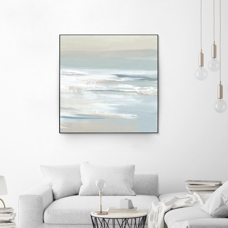 «Shadows Of The Sea I», toile encadrée par Giant Art, H 20 po x l 20 po
