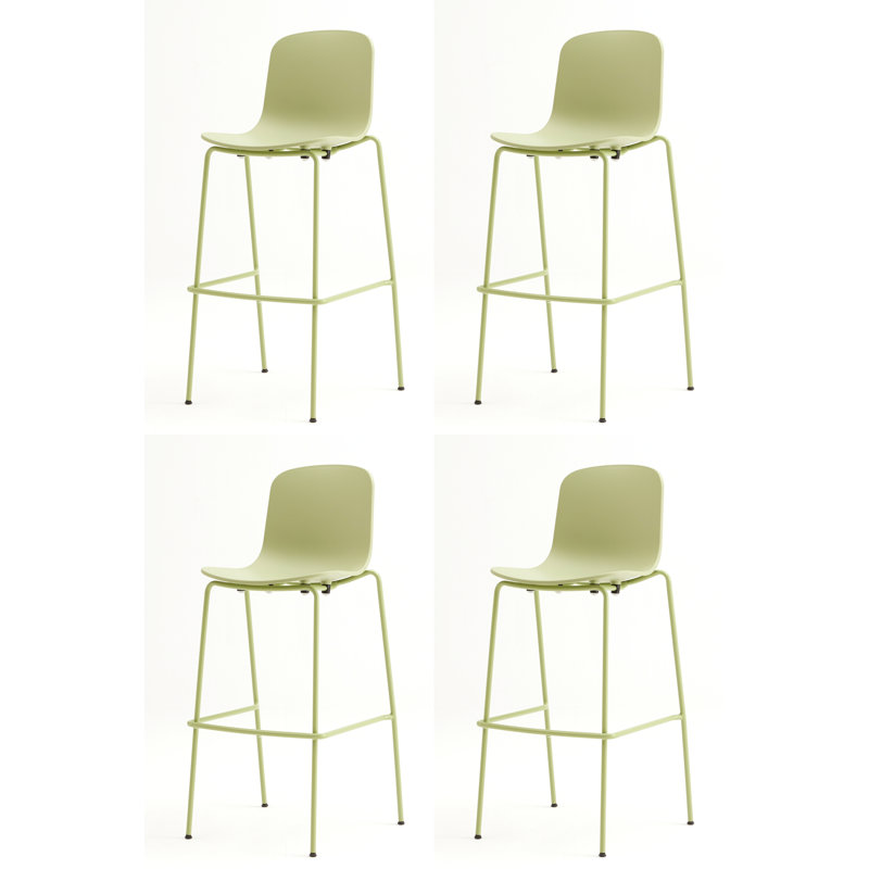 Holi Counter & Bar Stool, Bar Stool (30" Seat Height), Olive Green