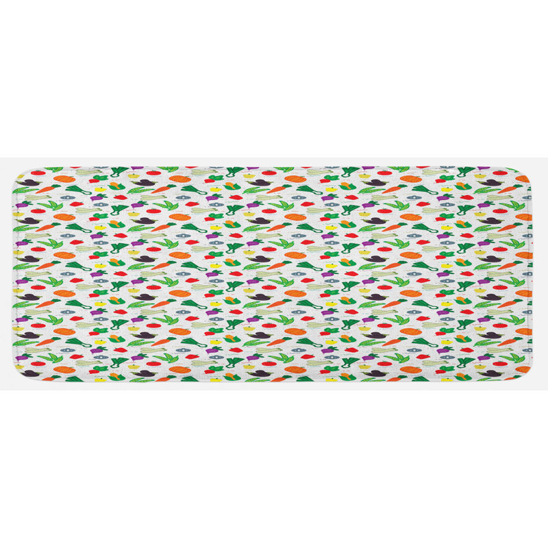 Tapis de cuisine à légumes