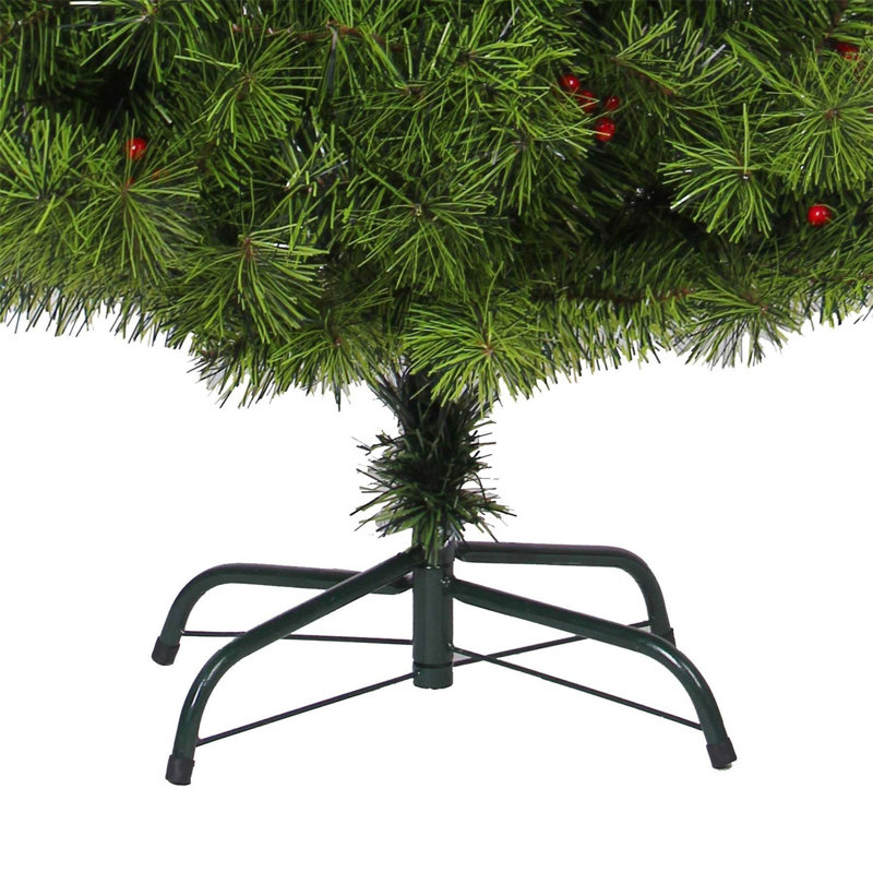 Lighted Artificial Christmas Tree, 6 ft.