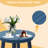 Patio Bar Table,Outdoor Bar Table For Deck,Pool(Blue)