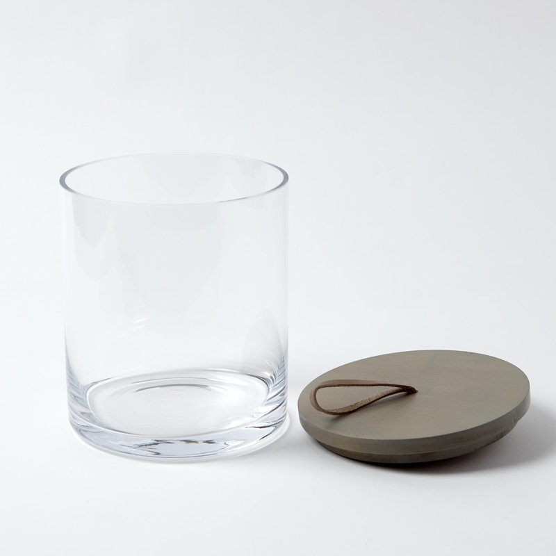 Rustic Canister, 8.5" H x 7" W x 7" D