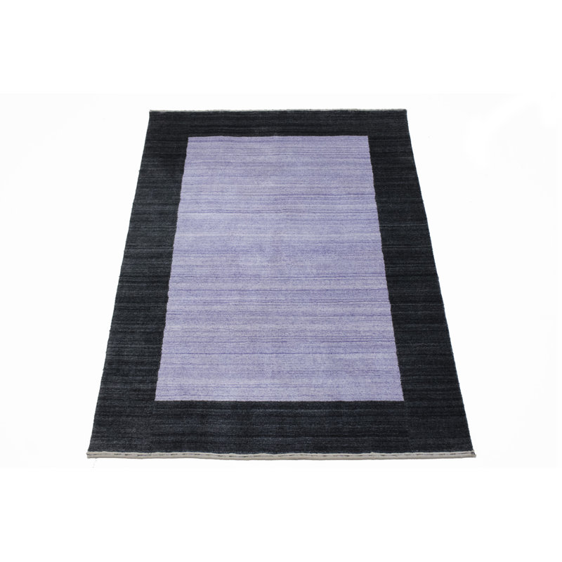 Tapis en laine noué à la main Farhana 4 x 6 pi