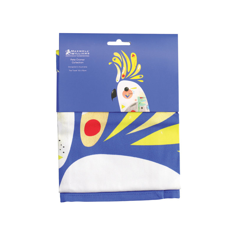 Pete Cromer Cotton Waffle Tea Towel Kitchen Towel