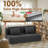 Sofa Bed Sectional Couch Folding Sofa Bed Compressed Floor Boneless Couches, Convertible Sleeper Sofa Bed, Modular Modern Linen Sofa for Living Room Bedroom-2058902265