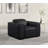 Top Grain Italian Leather Power Reclining Arm Chair with Power Headrests-2036242972