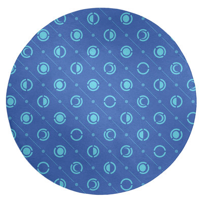 Chenille Geometric Indoor Rug