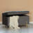 Shadyvale Velvet Ottoman-770526105
